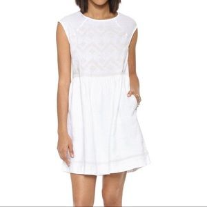 ‼️FINAL SALE‼️ Madewell White Embroidered Dress